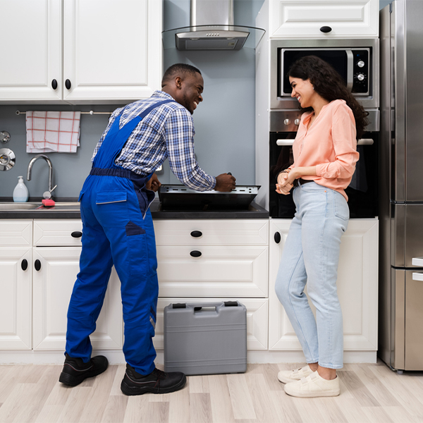 can you provide an estimate for cooktop repair before beginning any work in Reynolds